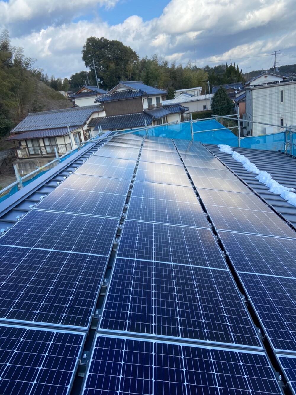 太陽光パネル設置工事
