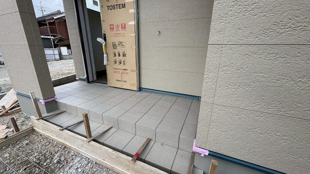 タイル左官工事