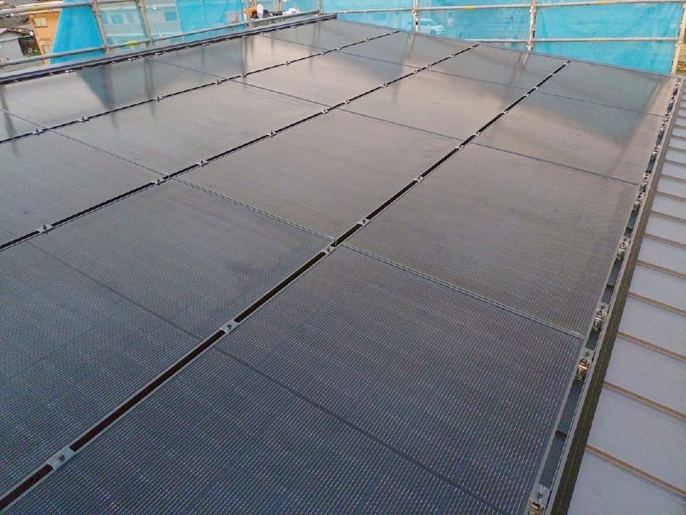 太陽光発電設置