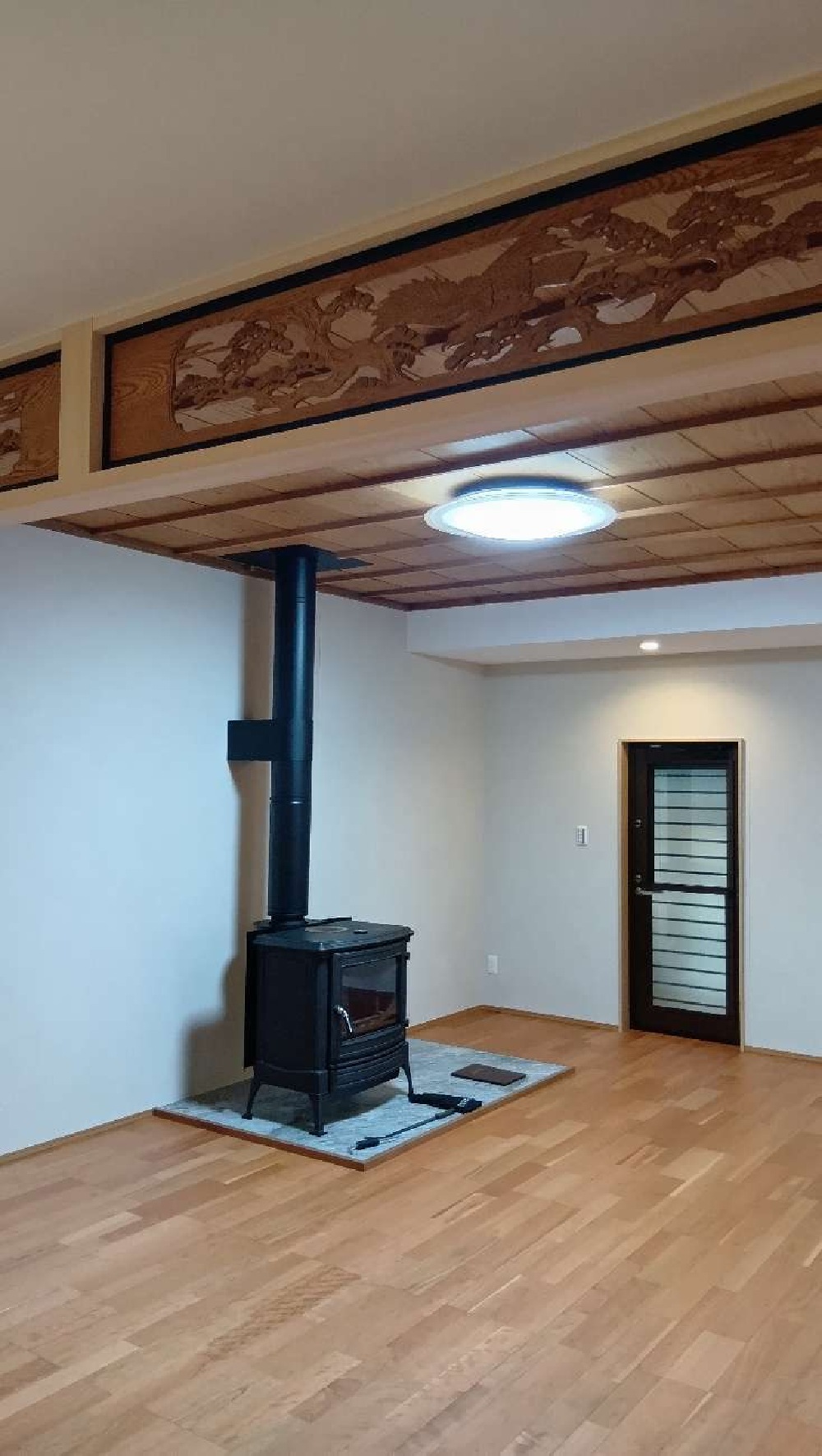 薪ストーブ設置