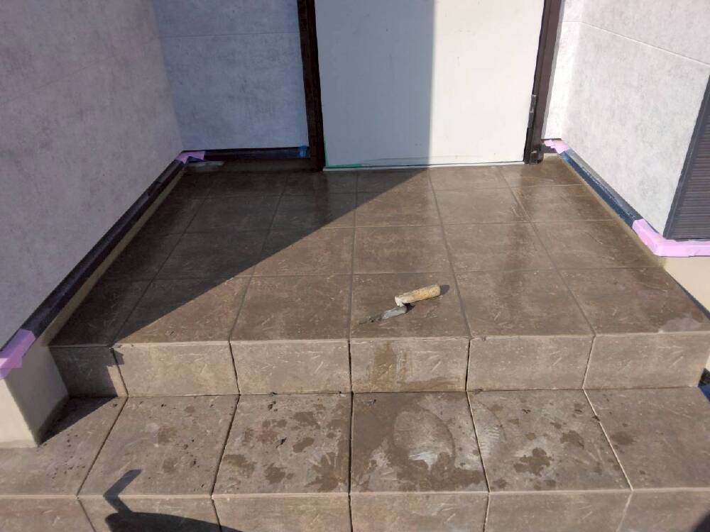 タイル左官工事