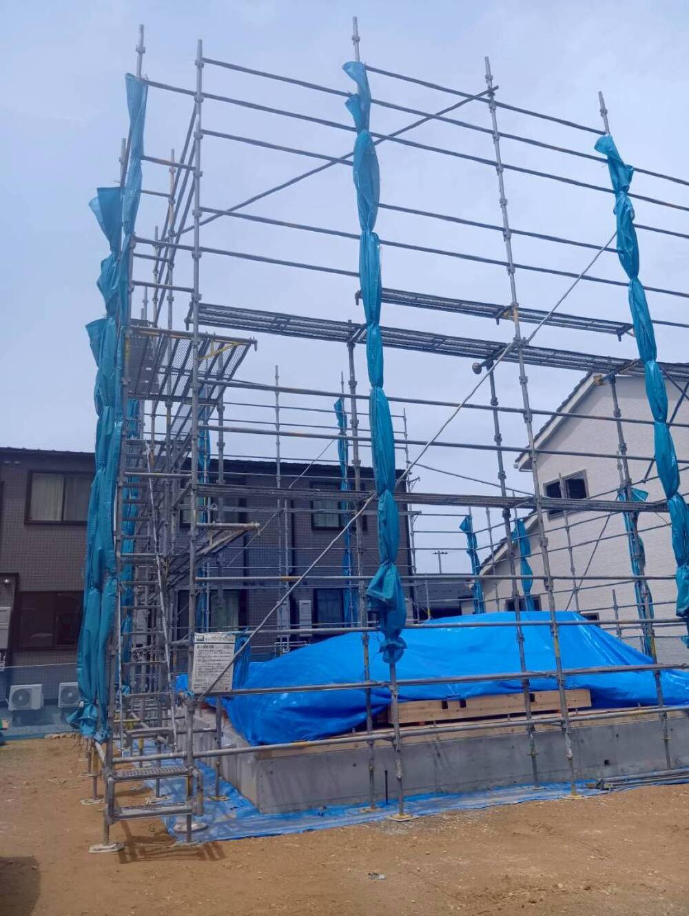 仮設足場工事