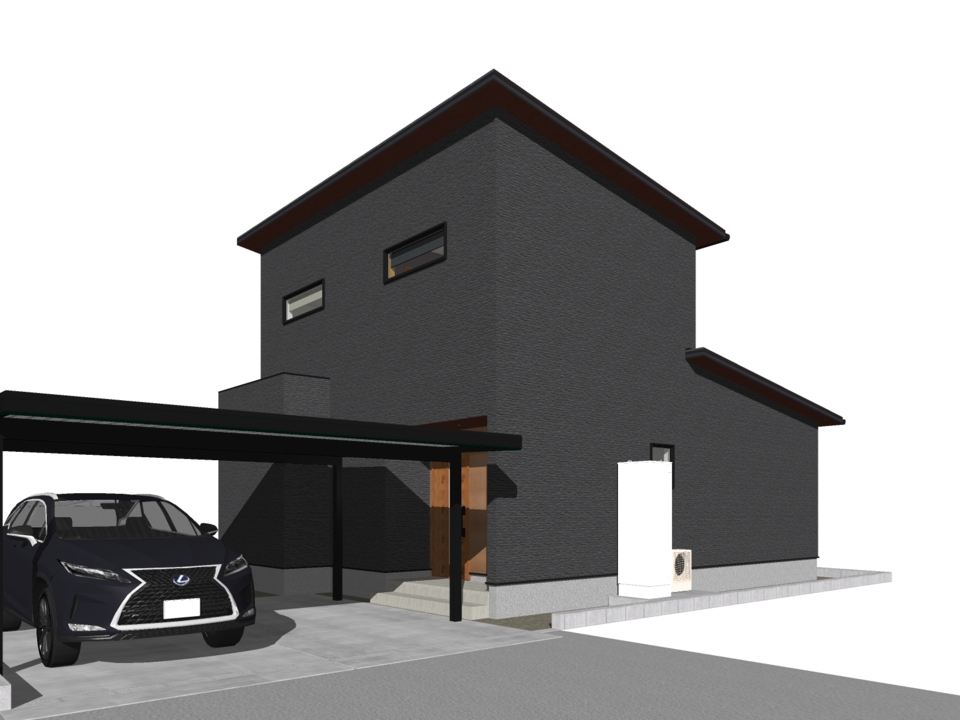 綾部市延町にて完成見学会