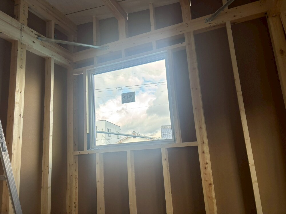 サッシ取付