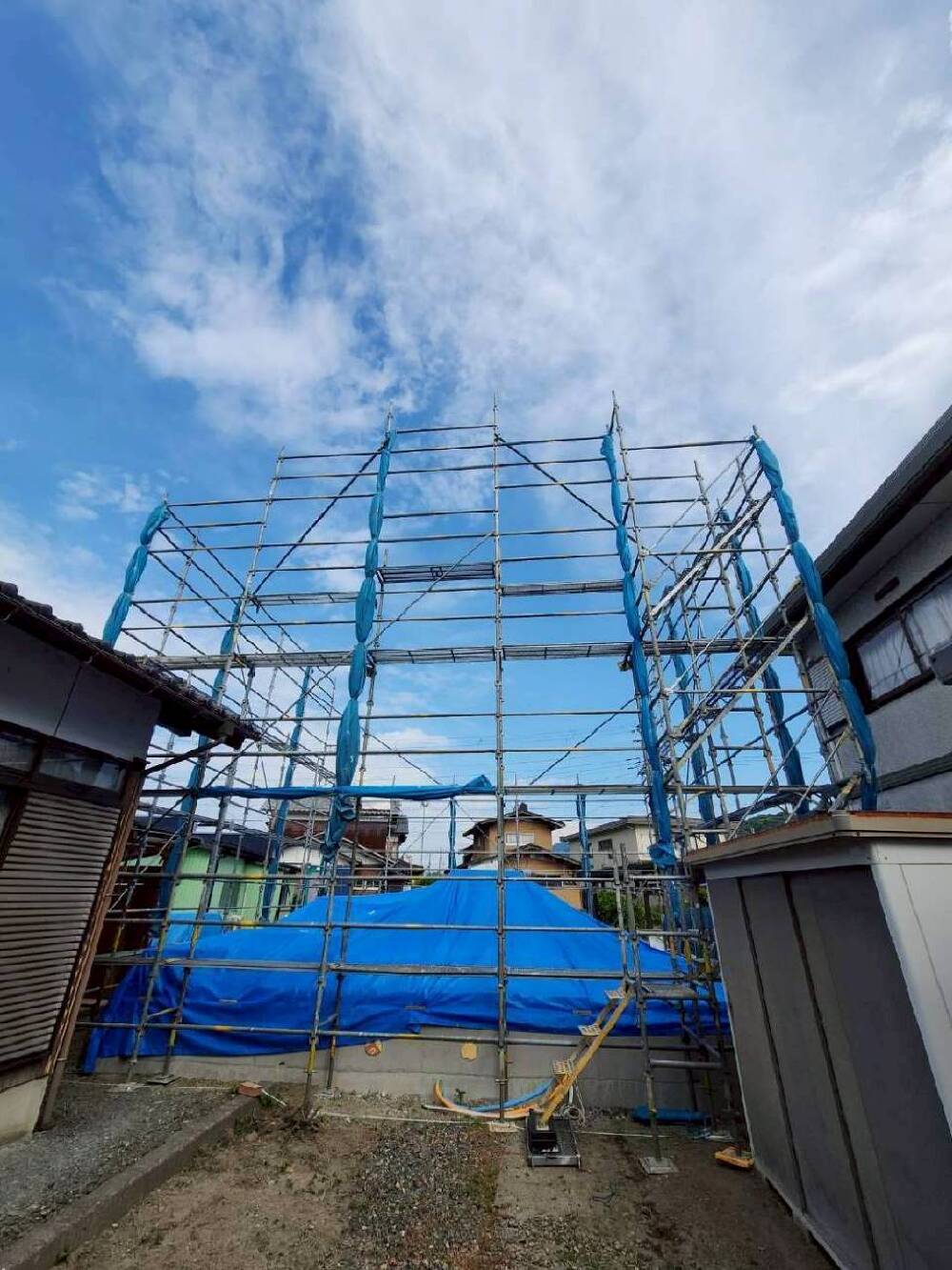 仮設足場工事