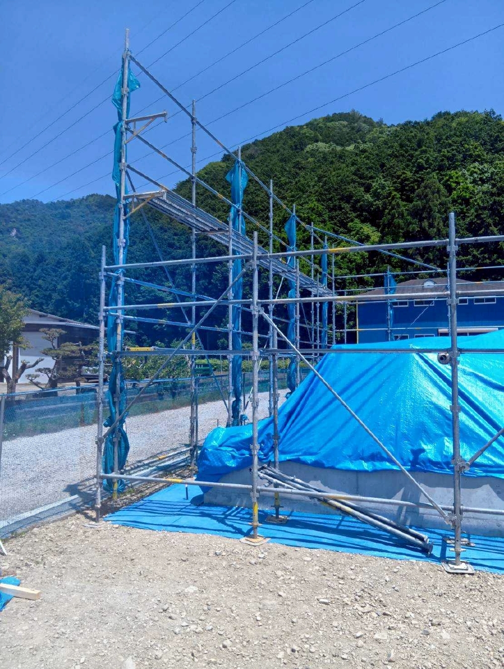 足場設置